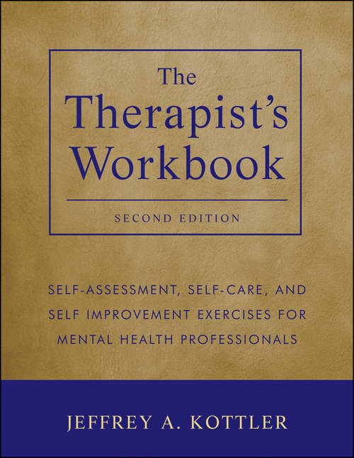 Book cover of The Therapist's Workbook