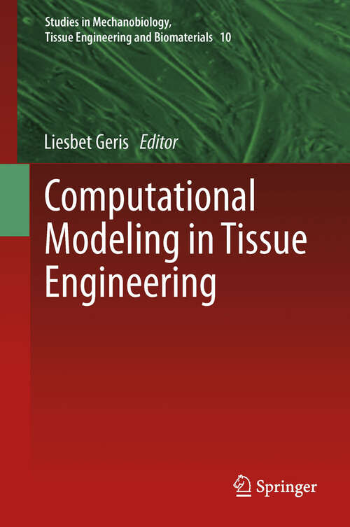 Book cover of Computational Modeling in Tissue Engineering