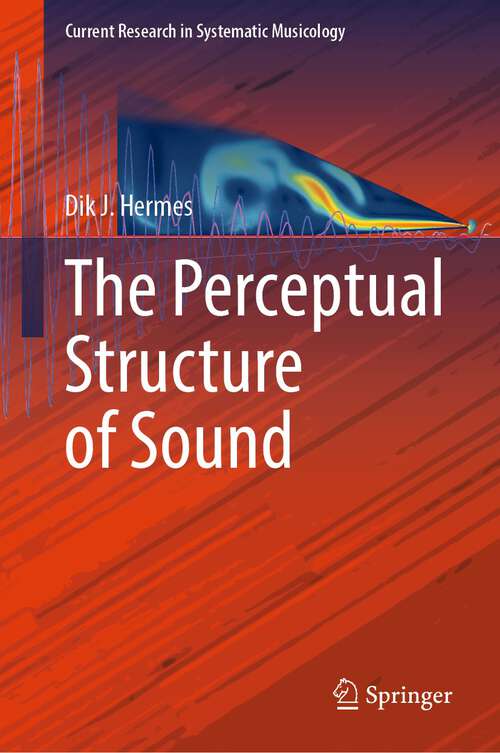 Book cover of The Perceptual Structure of Sound (1st ed. 2023) (Current Research in Systematic Musicology #11)