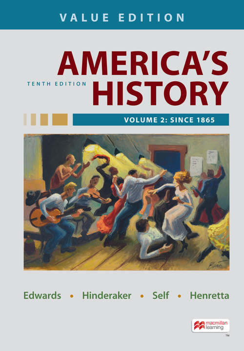 America's History, Value Edition, Volume 2: 2 Books Set