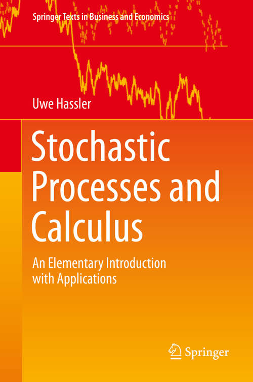 Book cover of Stochastic Processes and Calculus