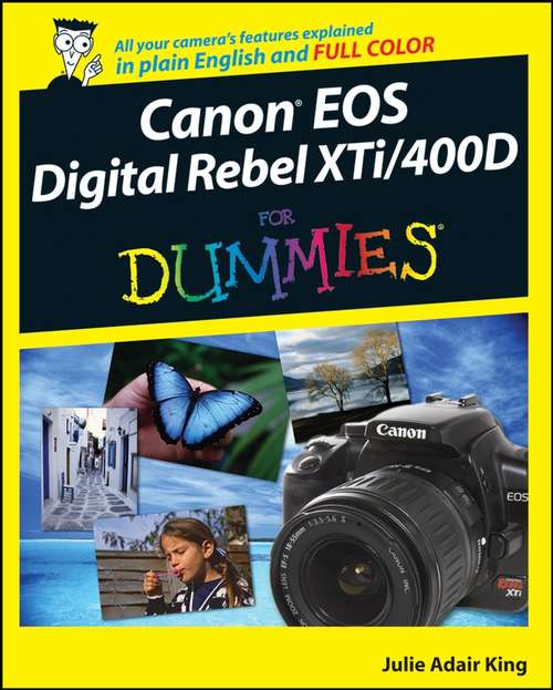 Book cover of Canon EOS Digital Rebel XTi / 400D For Dummies