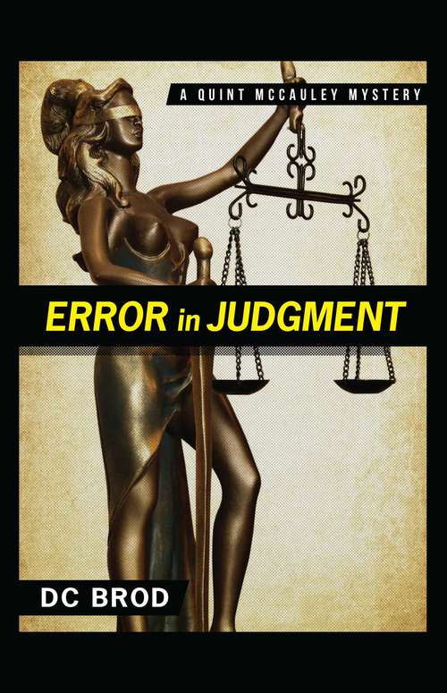 Book cover of Error in Judgment