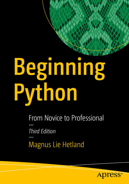 Book cover of Beginning Python