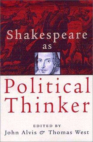 Shakespeare as Political Thinker