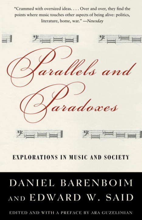Book cover of Parallels and Paradoxes: Explorations in Music and Society