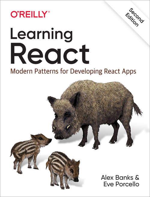 Book cover of Learning React: Modern Patterns for Developing React Apps