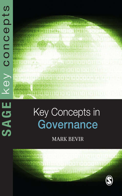 Book cover of Key Concepts in Governance