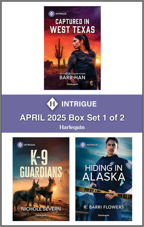 Book cover of Harlequin Intrigue April 2025 - Box Set 1 of 2 (Original)