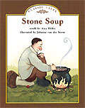 Book cover of Stone Soup (Fountas & Pinnell LLI Green: Level I, Lesson 95)