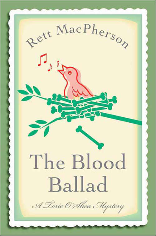Book cover of The Blood Ballad (Torie O'Shea Mysteries)