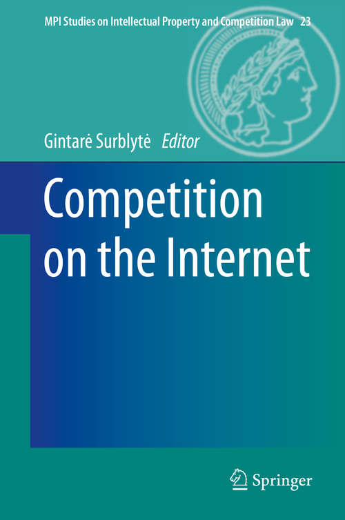 Book cover of Competition on the Internet