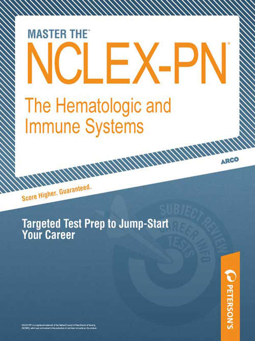 Book cover of Master the NCLEX-PN: The Hematologic and Immune Systems