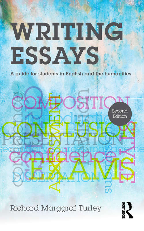 Book cover of Writing Essays: A guide for students in English and the humanities (2)