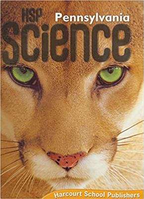 Book cover of Pennsylvania HSP Science [Grade 5]