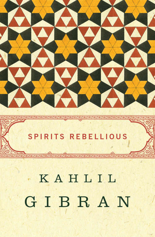 Book cover of Spirits Rebellious