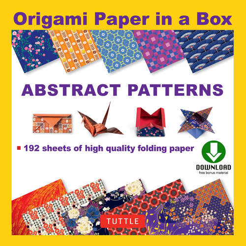 Book cover of Origami Paper in a Box : Abstract Patterns