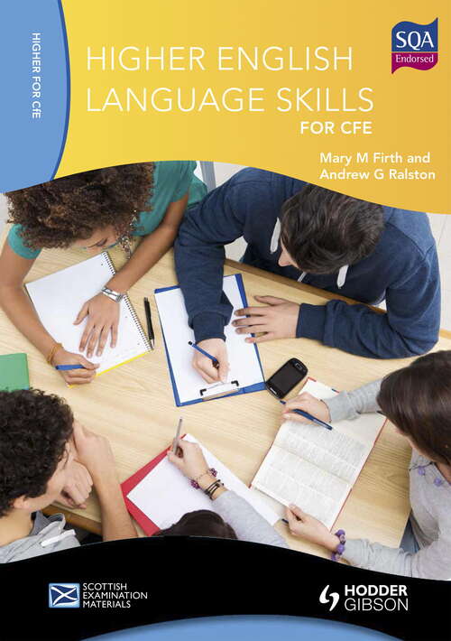 Book cover of Higher English Language Skills for CfE