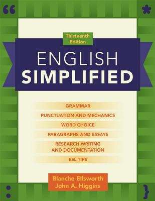 Book cover of English Simplified