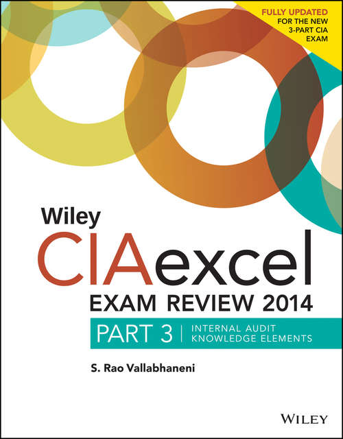 Book cover of Wiley CIAexcel Exam Review 2014