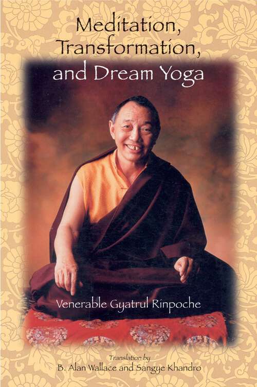 Book cover of Meditation, Transformation, and Dream Yoga