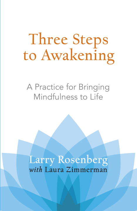 Book cover of Three Steps to Awakening: A Practice for Bringing Mindfulness to Life