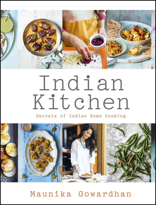 Book cover of Indian Kitchen: Secrets of Indian home cooking