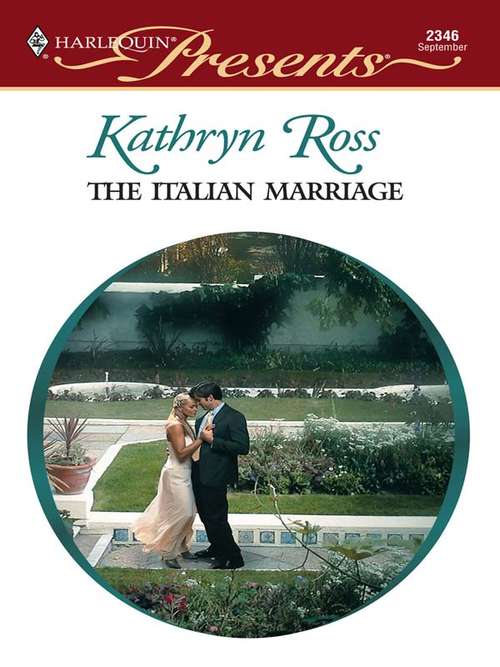 Book cover of The Italian Marriage