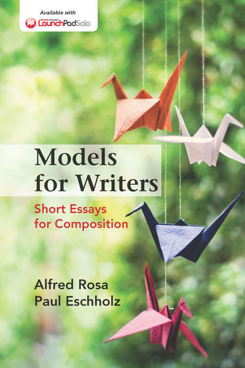 Book cover of Models For Writers 12E