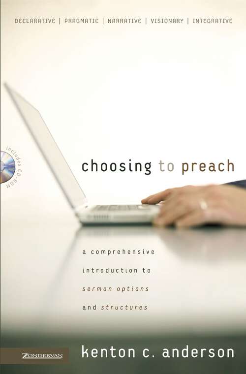 Book cover of Choosing to Preach