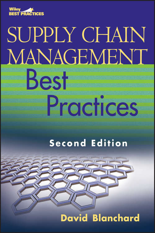 Book cover of Supply Chain Management Best Practices