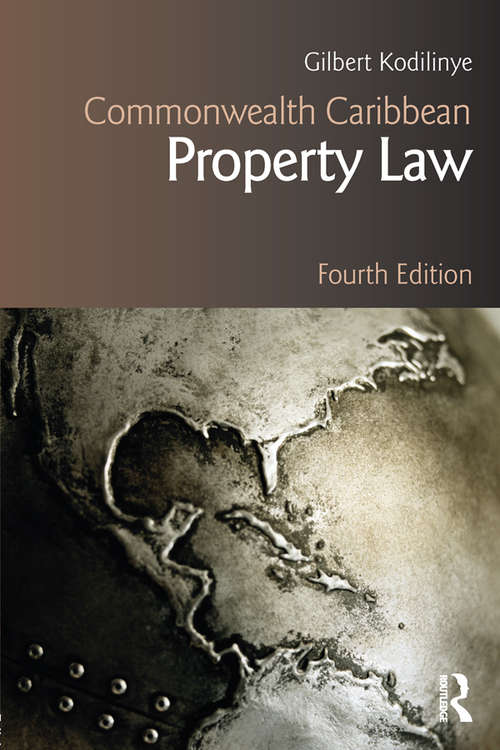 Book cover of Commonwealth Caribbean Property Law