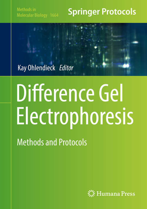 Book cover of Difference Gel Electrophoresis