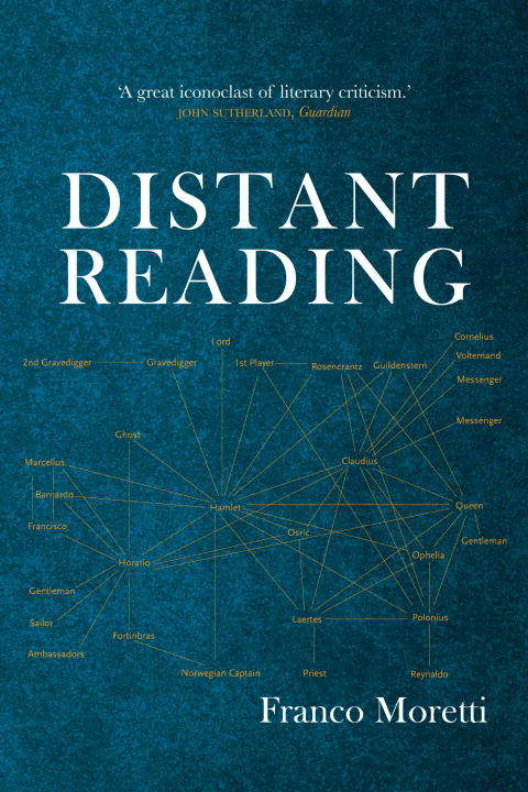 Book cover of Distant Reading