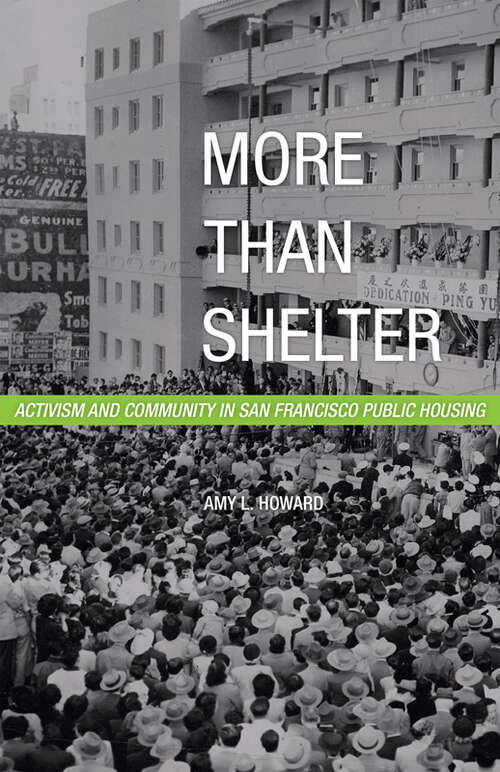 Book cover of More Than Shelter: Activism and Community in San Francisco Public Housing (A Quadrant Book)