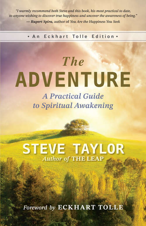 Book cover of The Adventure: A Practical Guide to Spiritual Awakening (An Eckhart Tolle Edition)