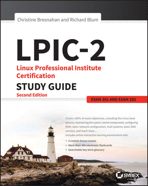 Book cover of LPIC-2: Exam 201 and Exam 202 (2)