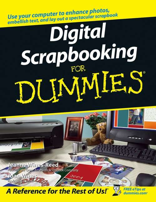 Book cover of Digital Scrapbooking For Dummies