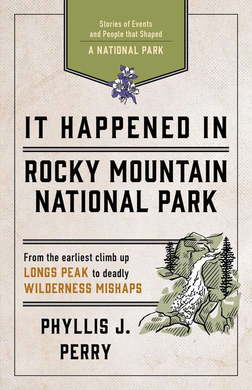 Book cover of It Happened In Rocky Mountain National Park: Stories of Events and People that Shaped a National Park (2nd Edition) (It Happened In Series)