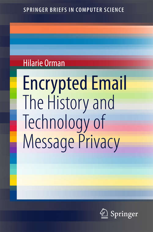 Book cover of Encrypted Email
