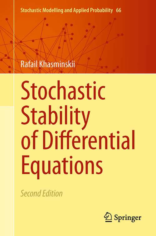 Book cover of Stochastic Stability of Differential Equations