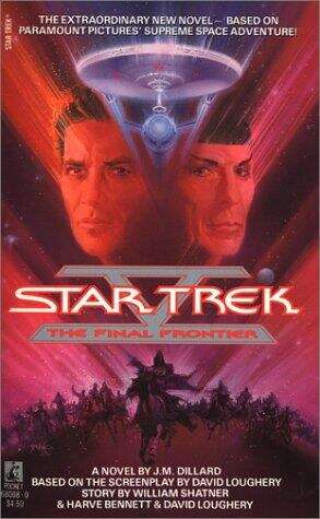 Book cover of The Final Frontier (Star Trek V)