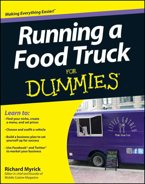 Book cover of Running a Food Truck For Dummies