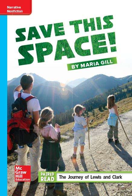 Book cover of Save this Space! [On Level, Grade 5]