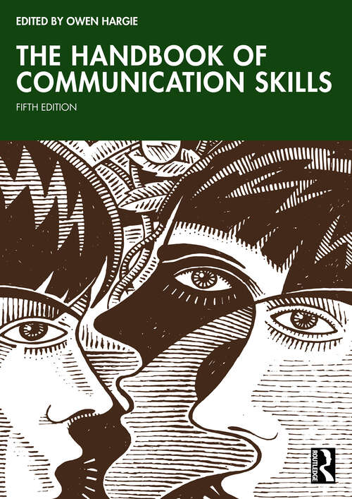 Book cover of The Handbook of Communication Skills (5)