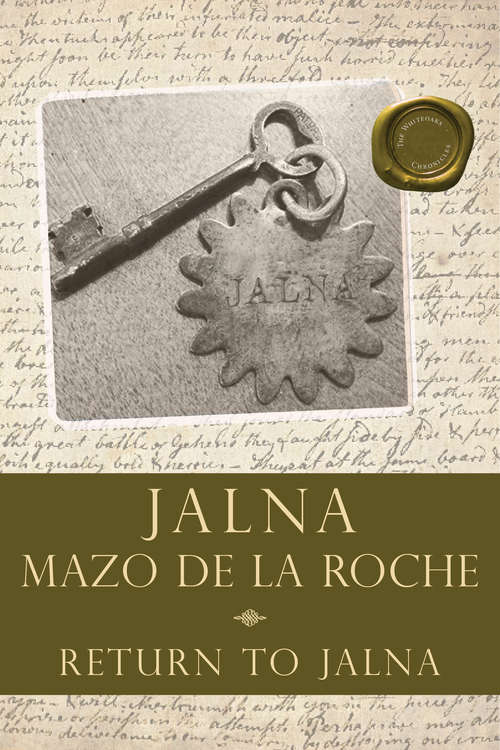 Book cover of Return to Jalna