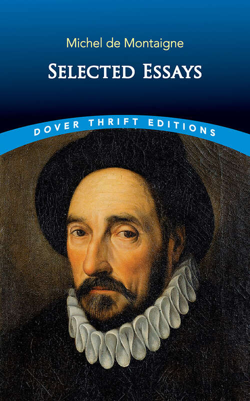 Book cover of Michel de Montaigne: Selected Essays