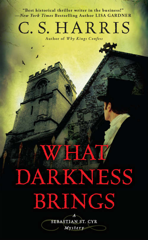 Book cover of What Darkness Brings (Sebastian St. Cyr Mystery #8)