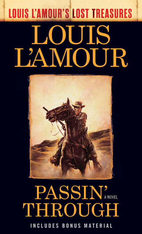 Book cover of Passin' Through: A Novel (Louis L'Amour's Lost Treasures)