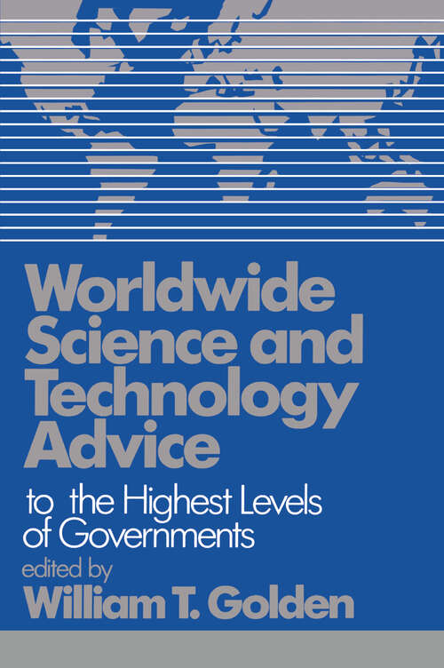 Book cover of Worldwide Science and Technology Advice